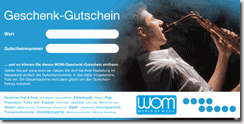 Gutscheinmotiv Jazz
