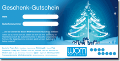 Gutscheinmotiv Weihnachten