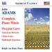 John Adams (geb. 1947): Klavierwerke, CD