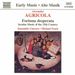 Alexander Agricola (1446-1506): Chansons, CD