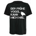 Funshirt; Sprüche: Der frühe Vogel... (Größe XL), T-Shirt