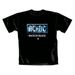AC/DC: Blocked Back In Black (Größe M), T-Shirt