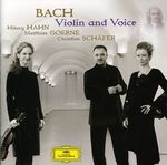 Johann Sebastian Bach (1685-1750): Arien & Duette mit obligater Solovioline - Violin & Voice, CD