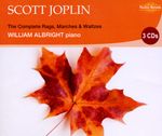 William Albright  (geb. 1944): Scott Joplin:The Complete Rags, 3 CDs