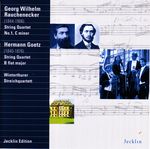 Georg Wilhelm Rauchenecker (1844-1906): Streichquartett Nr.1, CD