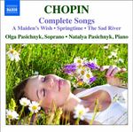 Frederic Chopin (1810-1849): 17 Lieder op. 74, CD