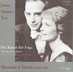 Johann Sebastian Bach (1685-1750): Die Kunst der Fuge BWV 1088 für 2 Klaviere, 2 CDs