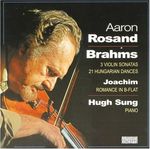 Johannes Brahms (1833-1897): Sonaten für Violine & Klavier Nr.1-3, 2 CDs