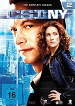 CSI New York Season 2, 6 DVDs