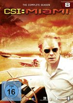 CSI Miami Season 8, 6 DVDs