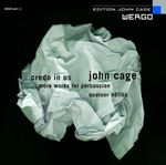 John Cage (1912-1992): Music for Percussion Quartet, CD