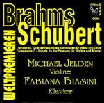 Johannes Brahms (1833-1897): Sonaten f. Violine & Klavier op. 102 Nr. 1 & 2, CD