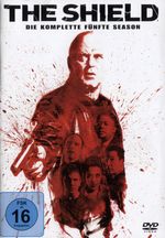 The Shield Season 5, 4 DVDs