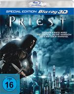 Priest 3D (Blu-ray), Blu-ray Disc
