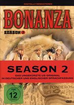Bonanza Season 2 (Neuauflage), 8 DVDs