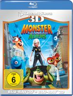 Monsters Vs. Aliens 2D & 3D (Blu-ray), 2 Blu-ray Discs