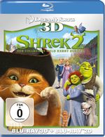 Shrek 2 - Der tollkühne Held kehrt zurück 2 & 3D (Blu-ray), 2 Blu-ray Discs