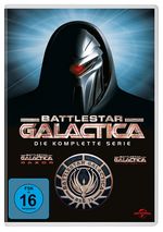 Battlestar Galactica Season 1-4 (Gesamtausgabe), 25 DVDs