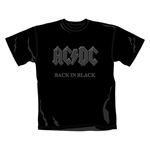AC/DC: Back In Black (Größe S), T-Shirt