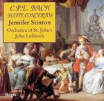 Carl Philipp Emanuel Bach (1714-1788): Flötenkonzerte Wq.22,168,169, CD