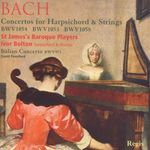 Johann Sebastian Bach (1685-1750): Cembalokonzerte BWV 1053,1054,1058, CD