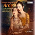 Thomas Arne (1710-1778): Cembalosonaten Nr.1-8, CD