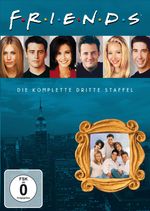 Friends Season 3, 4 DVDs