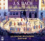Johann Sebastian Bach (1685-1750): Orchestersuiten Nr.1-4, 2 SACDs