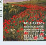 Bela Bartok (1881-1945): Sonate f.Violine solo (1944), CD