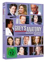 Grey's Anatomy Season 6 Box 1, 3 DVDs