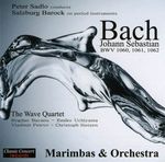 Johann Sebastian Bach (1685-1750): Concerti BWV 1060-1062 für Marimbaquartett & Streicher, CD