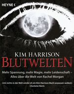 Kim Harrison: Blutwelten, Buch