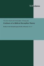 Víctor Manuel Morales Vásquez: Contours of a Biblical Reception Theory, Buch