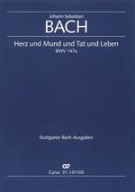 Johann S. Bach: Kantate Nr.147a C-Dur, Klavierauszug, Buch