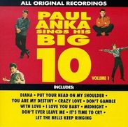 Paul Anka: Vol. 1-Sings His Big 10, CD