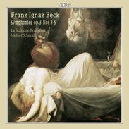 Franz Ignaz Beck (1734-1809): Symphonien op. 3 Nr. 3-5, CD