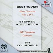 Ludwig van Beethoven (1770-1827): Klavierkonzerte Nr.2 & 4, SACD