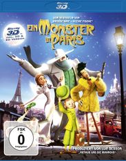 Ein Monster in Paris (2D & 3D Blu-ray), Blu-ray Disc