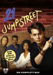 21 Jump Street Season 1-5 (Gesamtausgabe), 28 DVDs