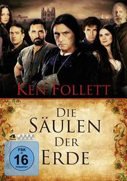 Die Säulen der Erde, 4 DVDs