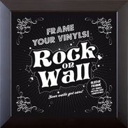 LP Frame - schwarz, Merchandise