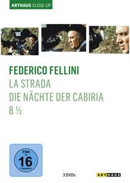 Federico Fellini Arthaus Close-Up, 3 DVDs