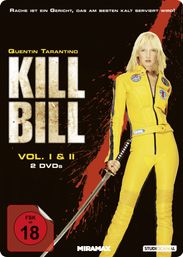 Kill Bill Vol.1 & 2 (Steelbook), 2 DVDs