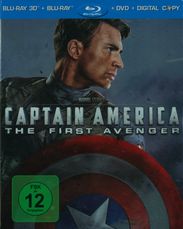 Captain America (3D Blu-ray + Blu-ray + DVD + Digital Copy), Blu-ray Disc