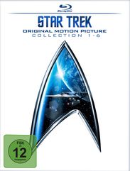 Star Trek I-VI (Blu-ray), 6 Blu-ray Discs