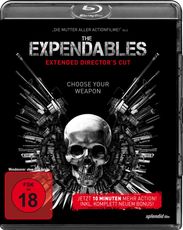 The Expendables (Extended Director's Cut), Blu-ray Disc