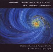 Georg Philipp Telemann (1681-1767): 12 Marches Heroiques für Trompete & Orgel, CD