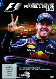 Der offizielle Rückblick der Formel 1 Saison 2012, 2 DVDs