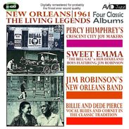 Percy Humphrey: New Orleans: 1961 The Living Legends, 2 CDs