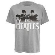 Beatles: Band Over Logo (Größe XL), T-Shirt